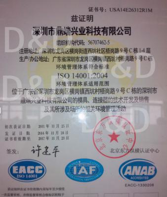 企業認證及資質