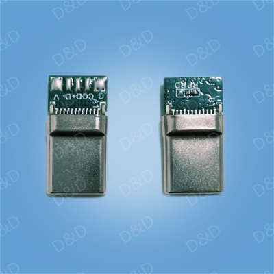 TYPE C公頭24PIN -帶電阻