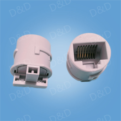 RJ45 8P6C去燈成型款